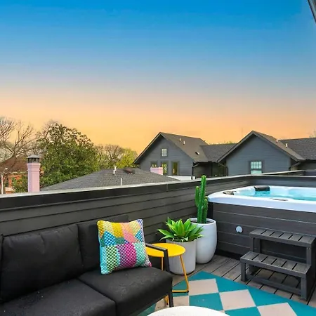 Villa Livin' Luxe On Music Row 15 Miles To Dt